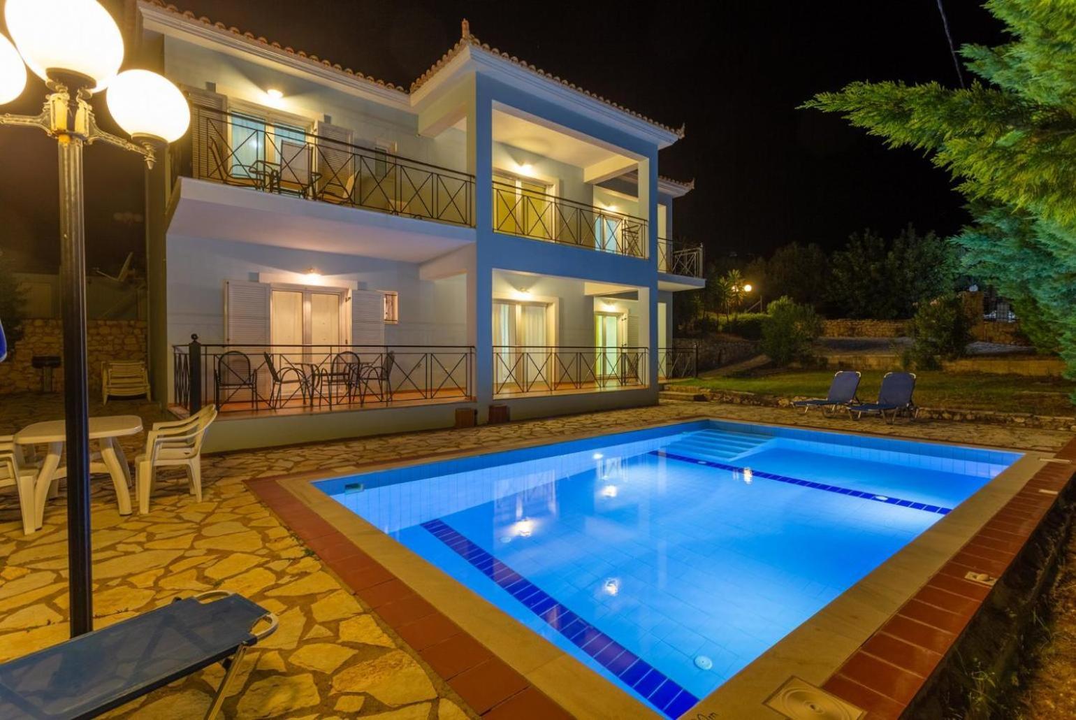 Skala Villa Blue Spathíon Extérieur photo