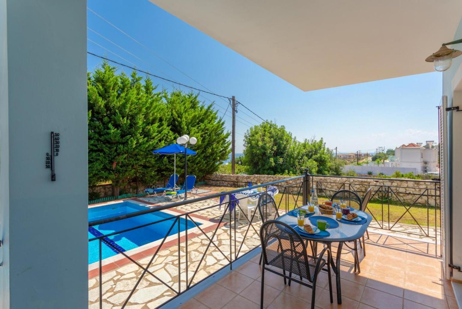 Skala Villa Blue Spathíon Extérieur photo